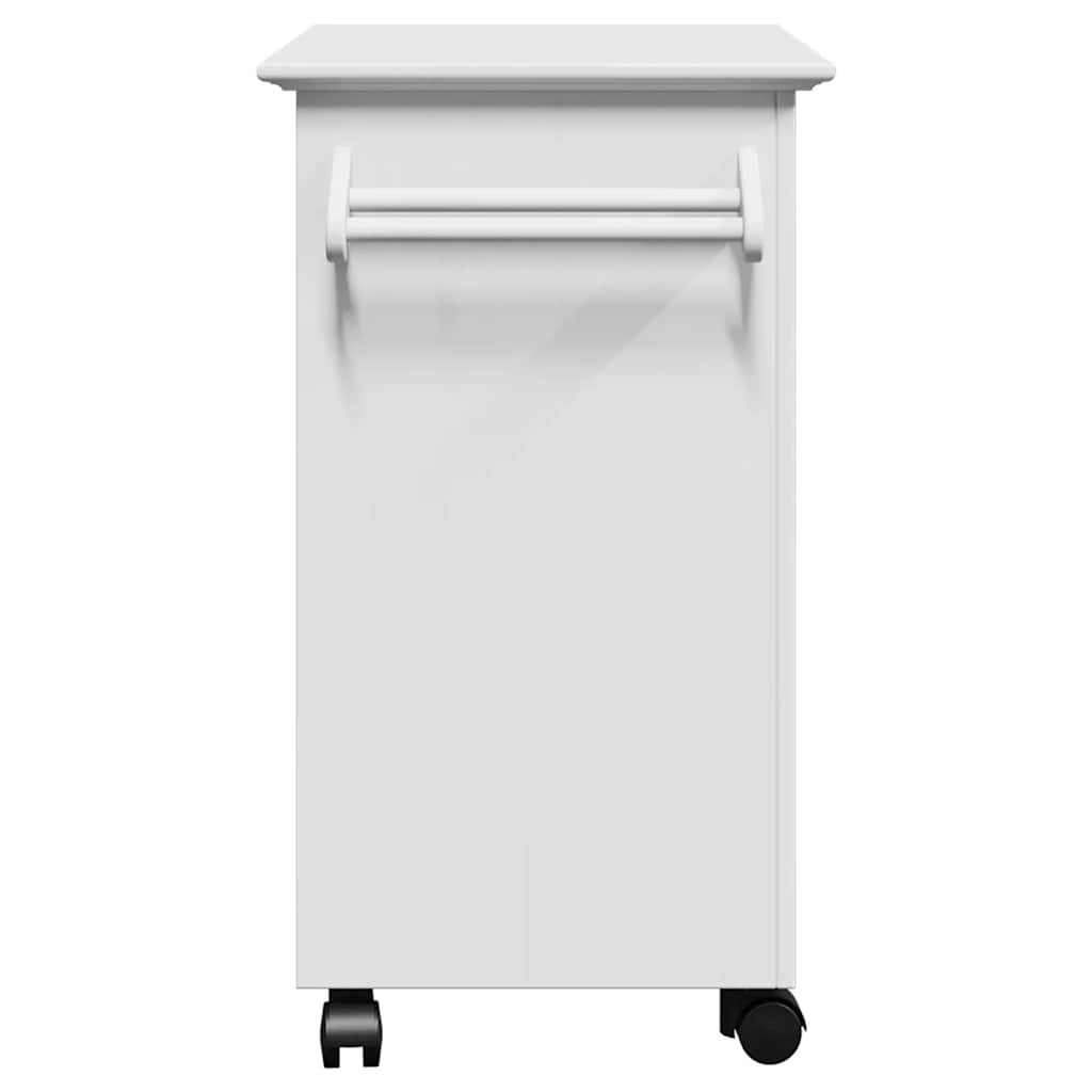 Carrello da Cucina BODO Bianco 72x45x80 cm - homemem39