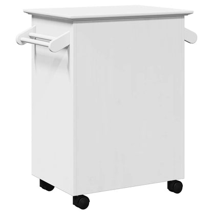 Carrello da Cucina BODO Bianco 72x45x80 cm - homemem39