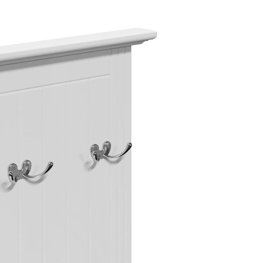 Carrello da Cucina BODO Bianco e Marrone 72x45x80 cm - homemem39