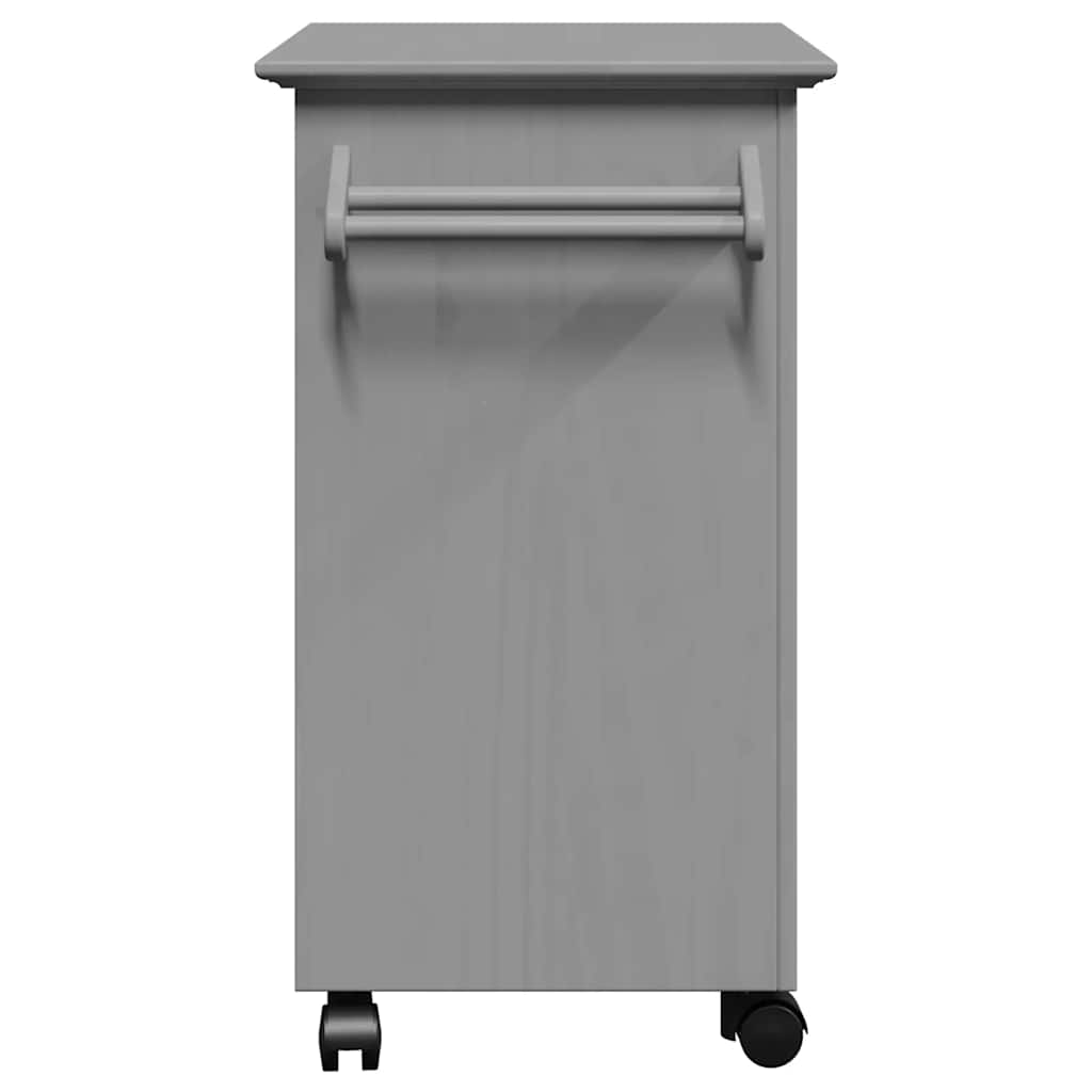 Carrello da Cucina BODO Grigio 72x45x80 cm - homemem39