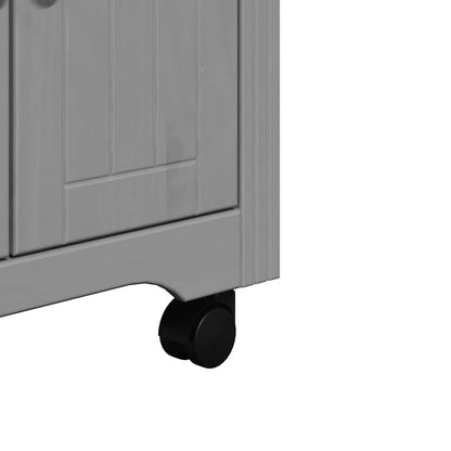 Carrello da Cucina BODO Grigio 72x45x80 cm - homemem39