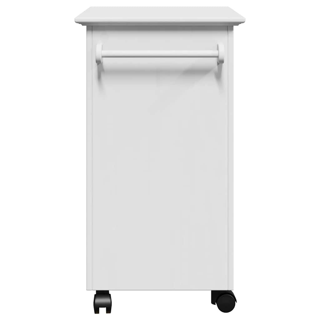 Carrello da Cucina BODO Bianco 67,5x45x80 cm - homemem39