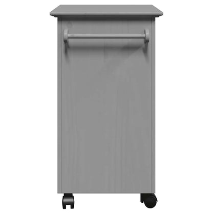 Carrello da Cucina BODO Grigio 67,5x45x80 cm - homemem39