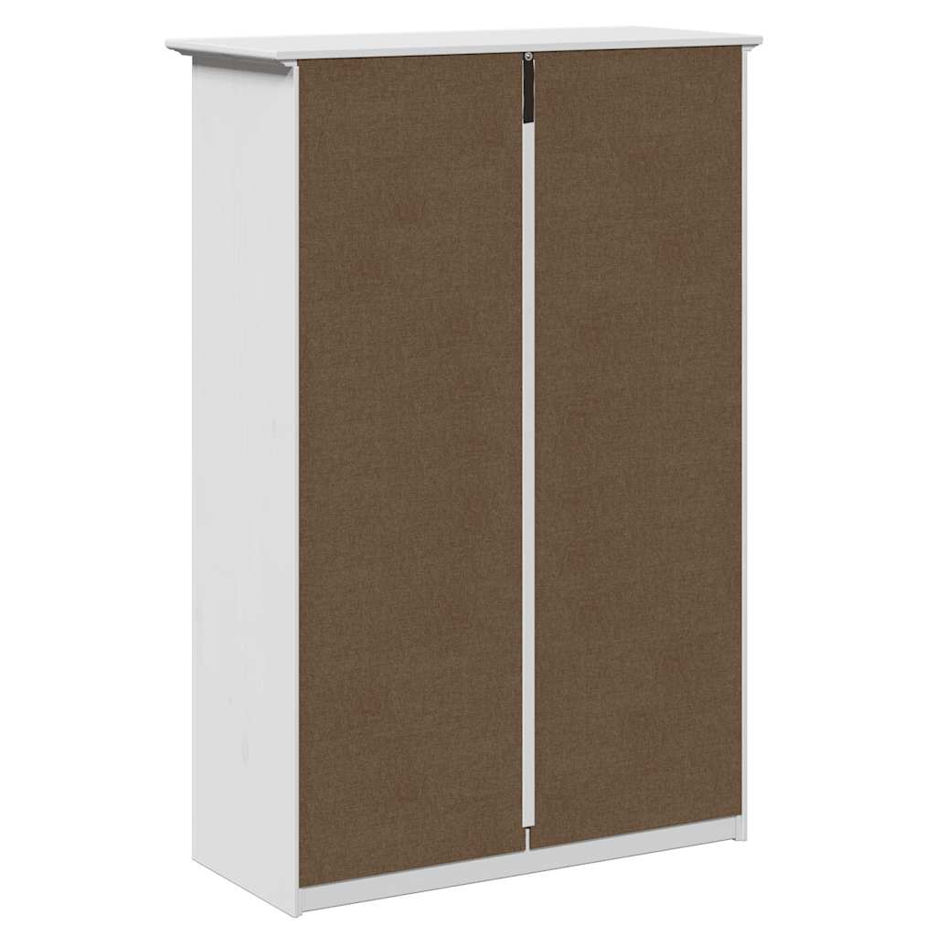 Scarpiera BODO Bianca 80x35x118 cm - homemem39