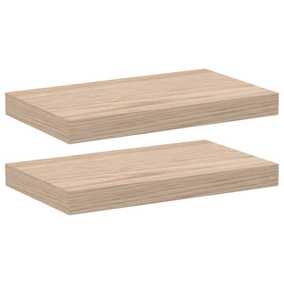 Mensole Pensili 2 pz 40x23,5x4 cm in Truciolato | homemem39