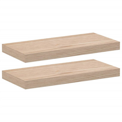 Mensole Pensili 2 pz 50x23,5x4 cm in Truciolato | homemem39