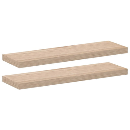 Mensole Pensili 2 pz 80x23,5x4 cm in Truciolato | homemem39
