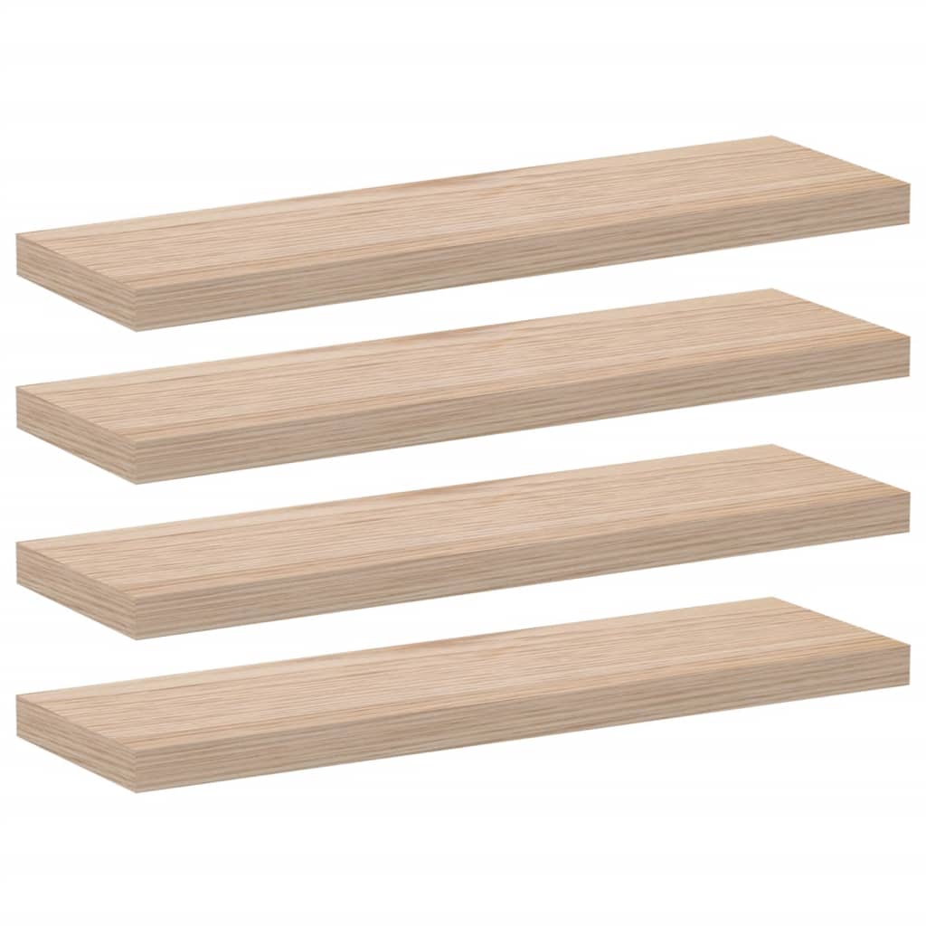 Mensole Pensili 4 pz 80x23,5x4 cm in Truciolato | homemem39