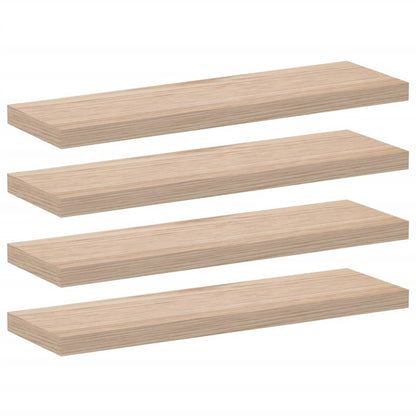 Mensole Pensili 4 pz 80x23,5x4 cm in Truciolato | homemem39