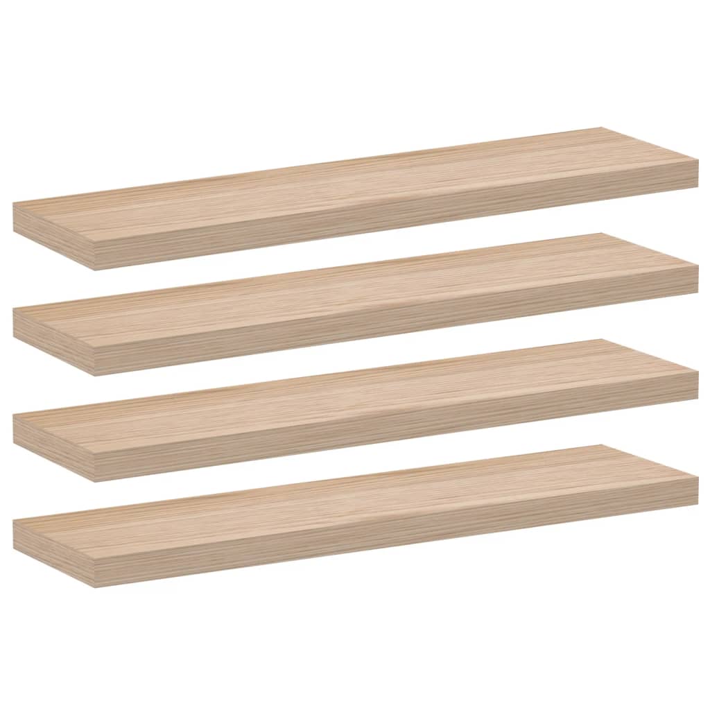 Mensole Pensili 4 pz 90x23,5x4 cm in Truciolato | homemem39