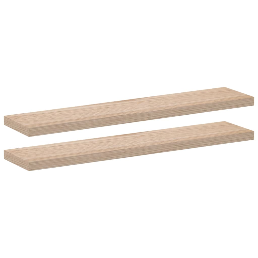 Mensole Pensili 2 pz 110x23,5x4 cm in Truciolato | homemem39