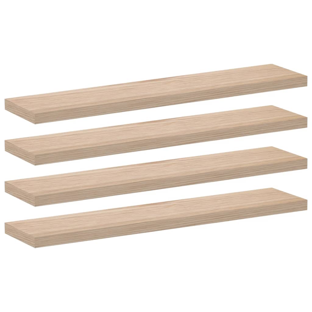 Mensole Pensili 4 pz 110x23,5x4 cm in Truciolato | homemem39