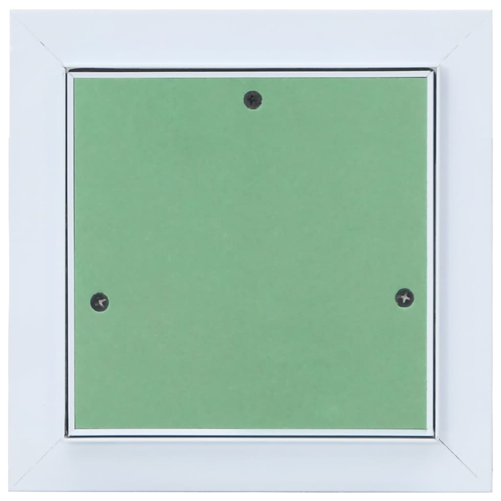 Pannello di Accesso Verde e Argento 20 x 20 cm