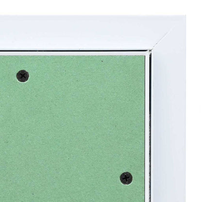 Pannello di Accesso Verde e Argento 20 x 35 cm