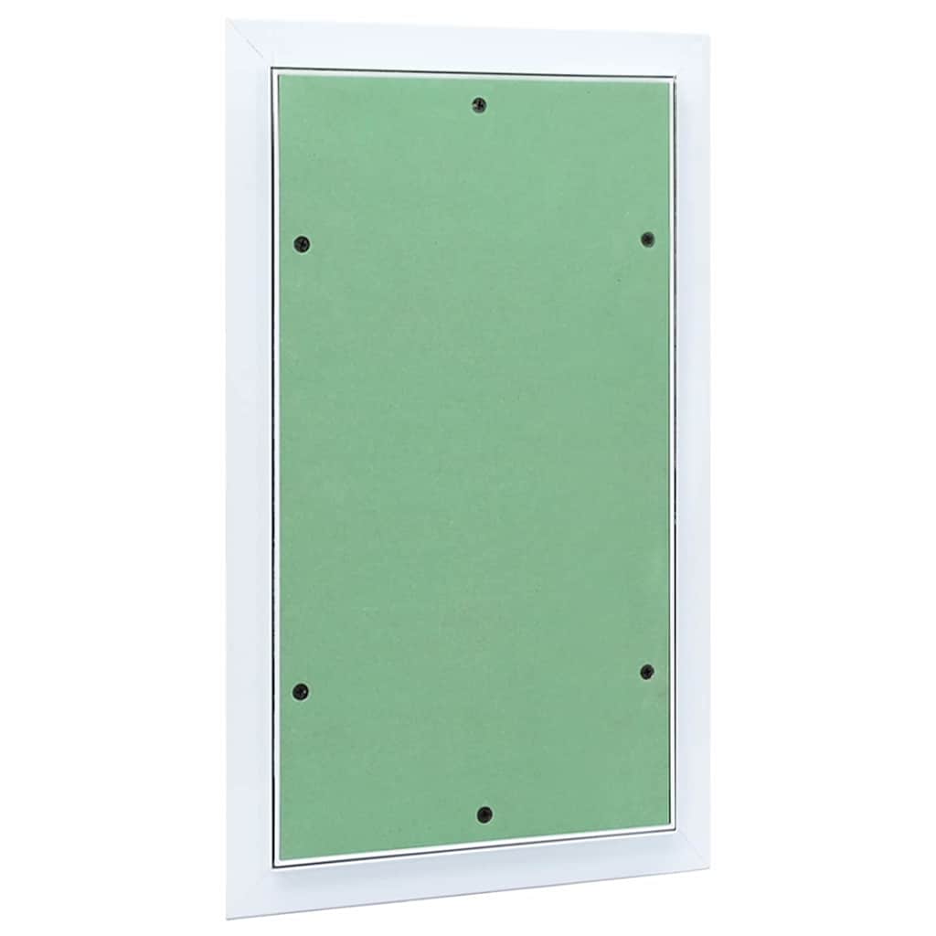 Pannello di Accesso Verde e Argento 30 x 45 cm