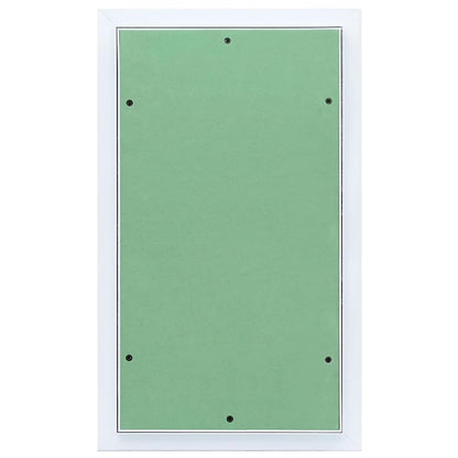 Pannello di Accesso Verde e Argento 35 x 55 cm