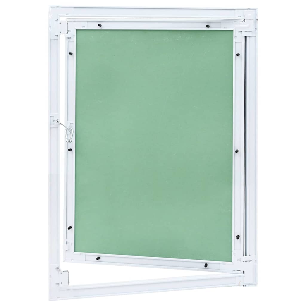 Pannello di Accesso Verde e Argento 55 x 65 cm