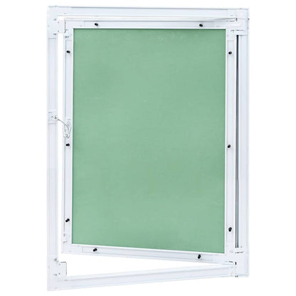 Pannello di Accesso Verde e Argento 55 x 65 cm