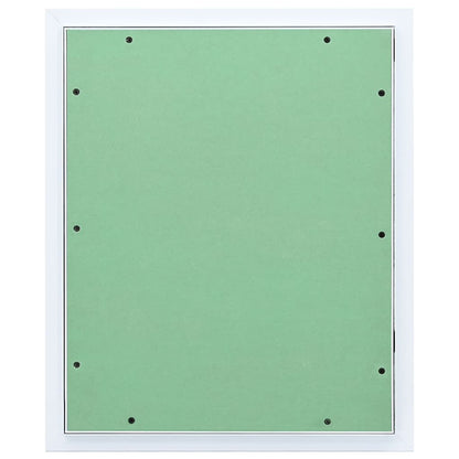 Pannello di Accesso Verde e Argento 55 x 65 cm