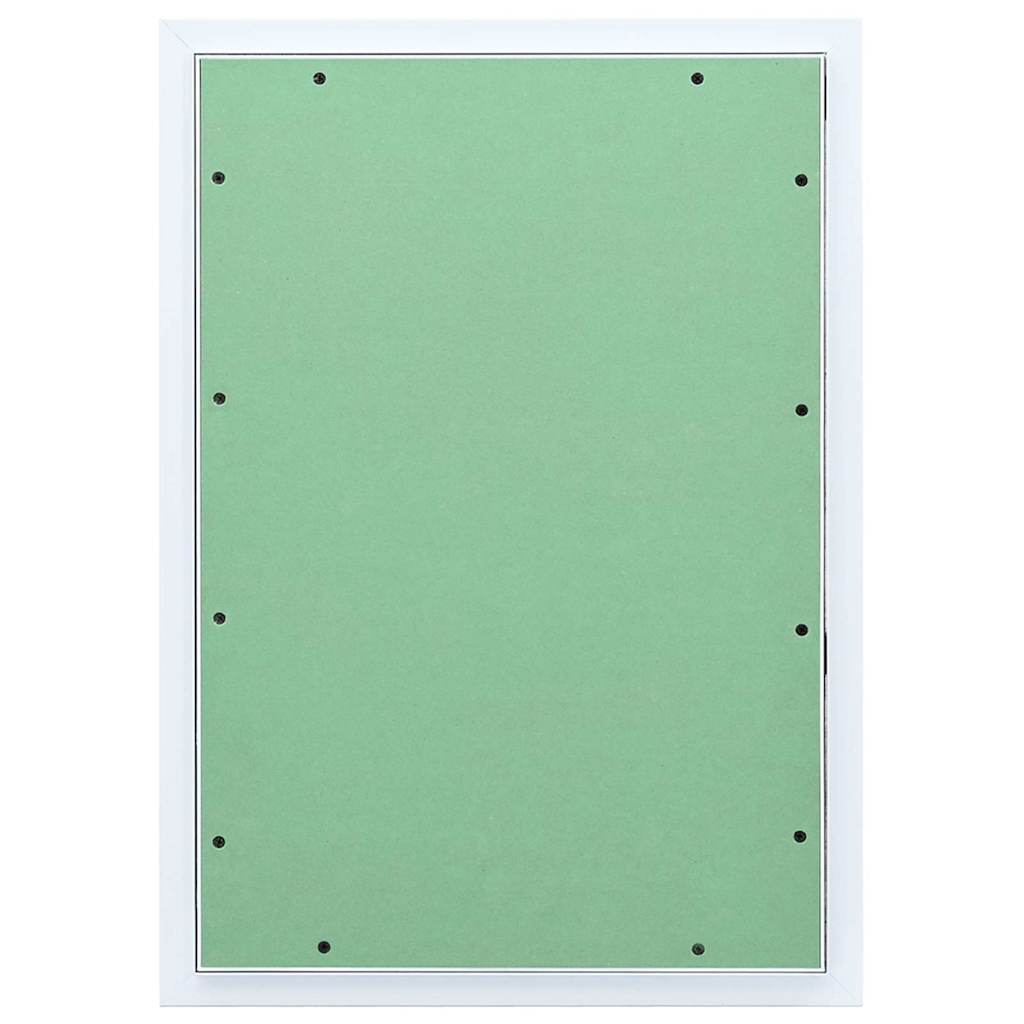 Pannello di Accesso Verde e Argento 55 x 75 cm