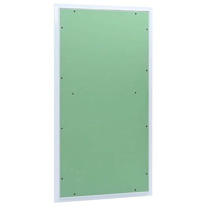 Pannello di Accesso Verde e Argento 55 x 105 cm
