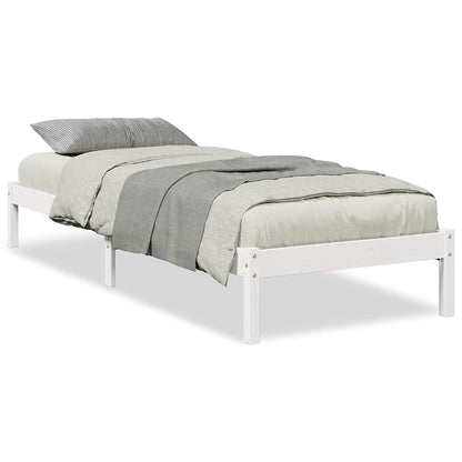 Letto Extra Lungo senza Materasso in Legno di Pino