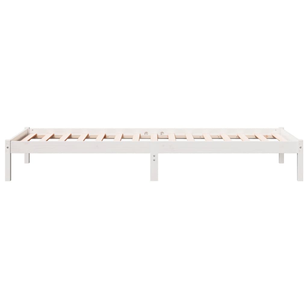 Letto Extra Lungo senza Materasso 80x200 cm in Legno di Pino