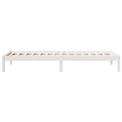 Letto Extra Lungo senza Materasso 80x200 cm in Legno di Pino - homemem39