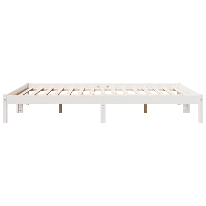 Letto Extra Lungo senza Materasso 160x210 cm in Legno di Pino | homemem39