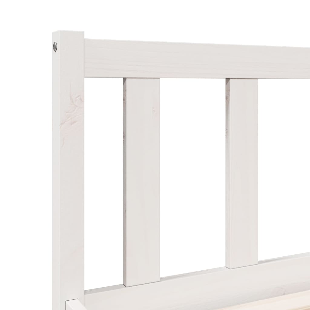 Letto Extra Lungo senza Materasso 80x200 cm in Legno di Pino | homemem39