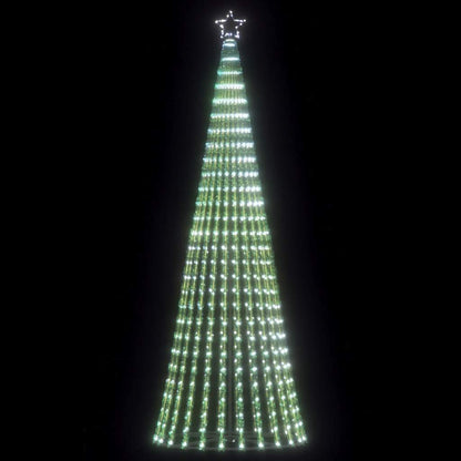 Albero di Natale a LED 475 LED Bianco Freddo 247 cm