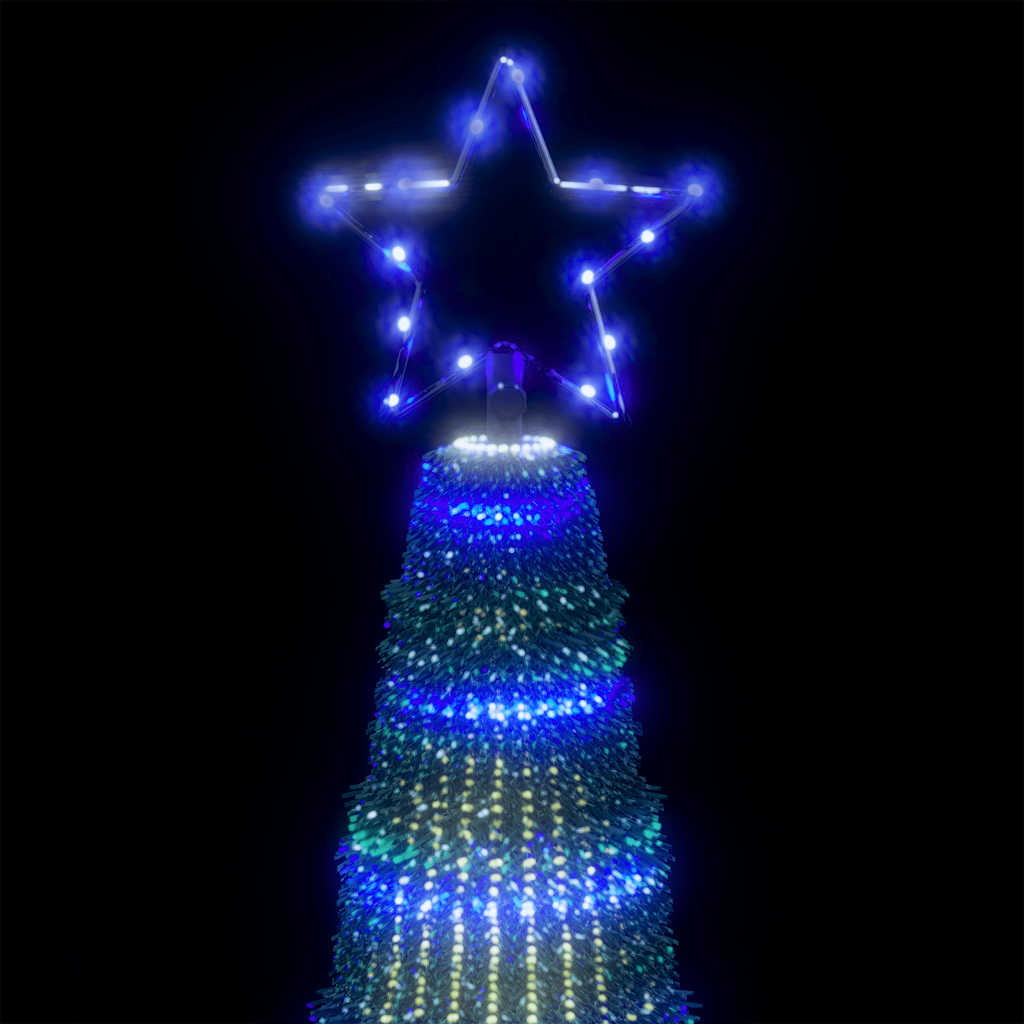Albero di Natale a LED 475 LED Blu 247 cm