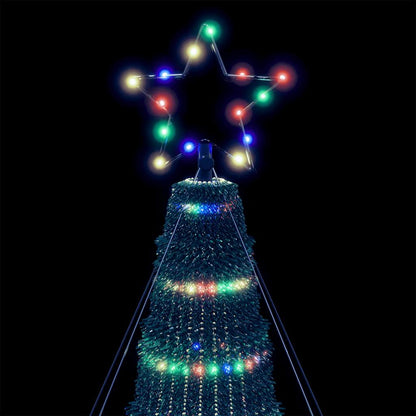 Albero di Natale a LED 1028 LED Colorato 403 cm