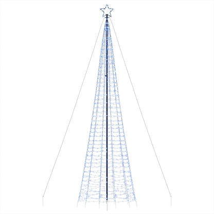 Albero di Natale a LED con Punte 1534 LED Blu 500 cm