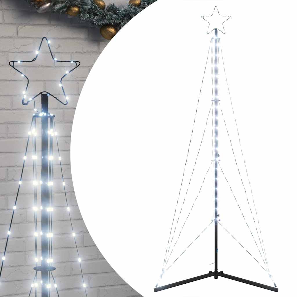 Albero di Natale a LED 363 LED Bianco Freddo 182 cm | homemem39