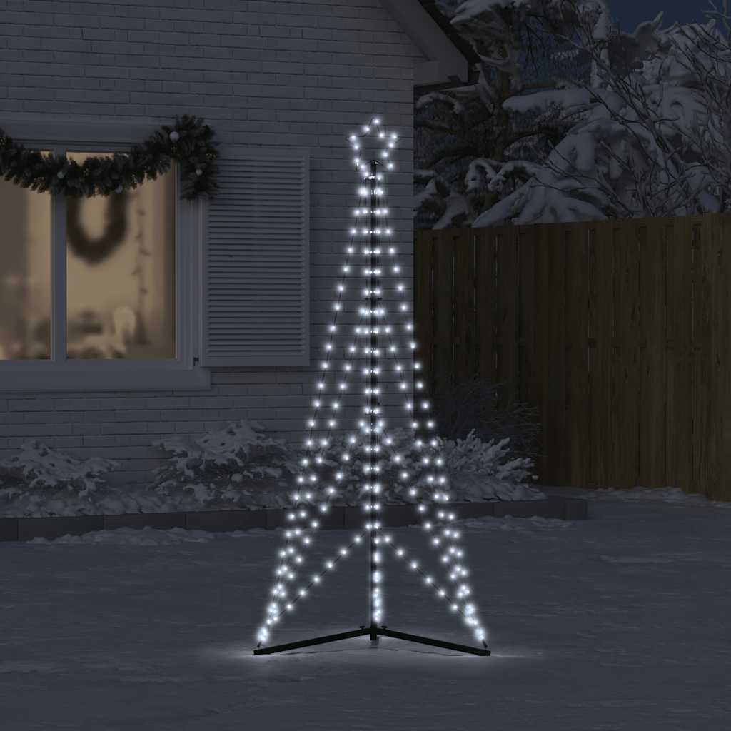 Albero di Natale a LED 363 LED Bianco Freddo 182 cm | homemem39