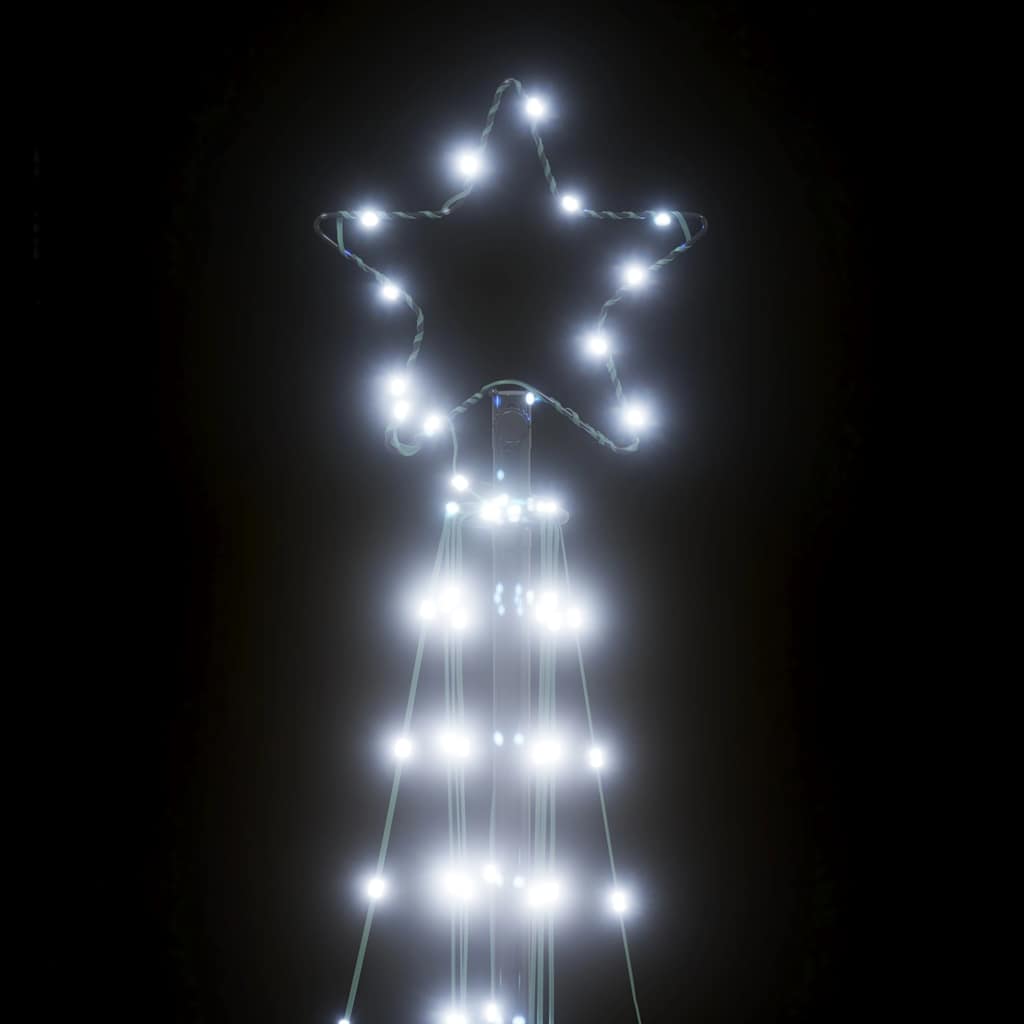 Albero di Natale a LED 363 LED Bianco Freddo 182 cm | homemem39