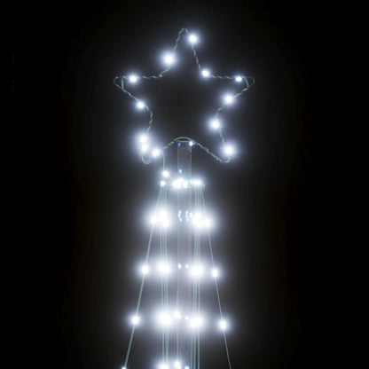 Albero di Natale a LED 363 LED Bianco Freddo 182 cm | homemem39