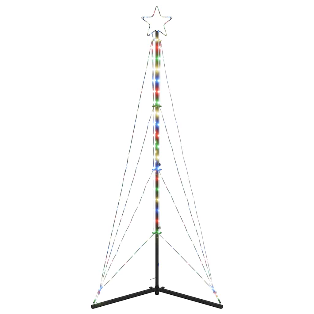 Albero di Natale a LED 363 LED Colorato 182 cm