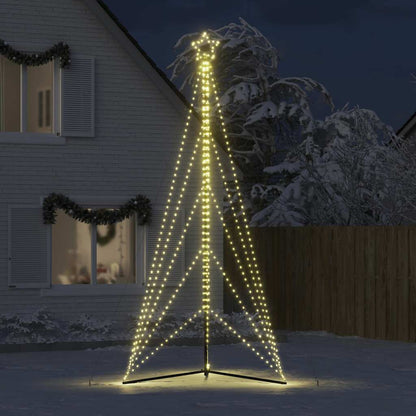 Albero di Natale a LED 615 LED Bianco Caldo 404,5 cm - homemem39