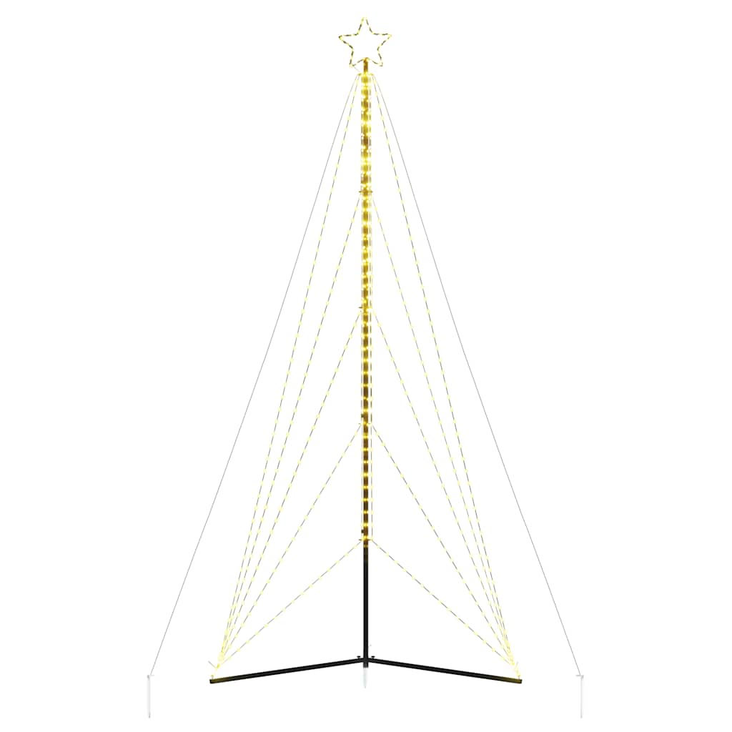 Albero di Natale a LED 615 LED Bianco Caldo 404,5 cm - homemem39
