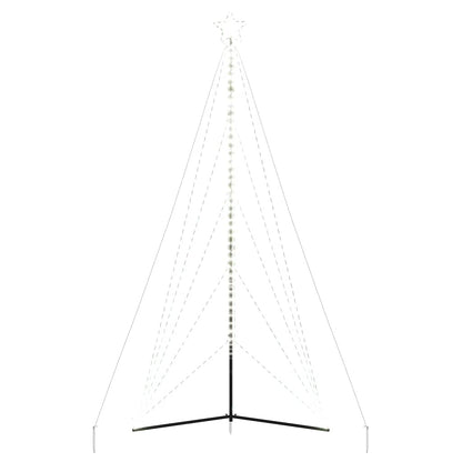 Albero di Natale a LED 615 LED Bianco Freddo 404,5 cm