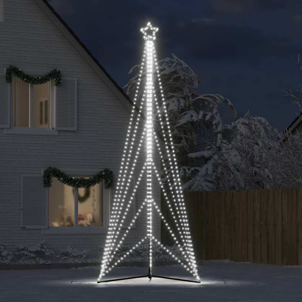 Albero di Natale a LED 861 LED Bianco Freddo 478 cm - homemem39