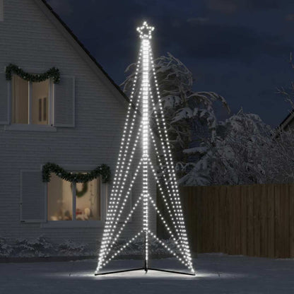 Albero di Natale a LED 861 LED Bianco Freddo 478 cm - homemem39