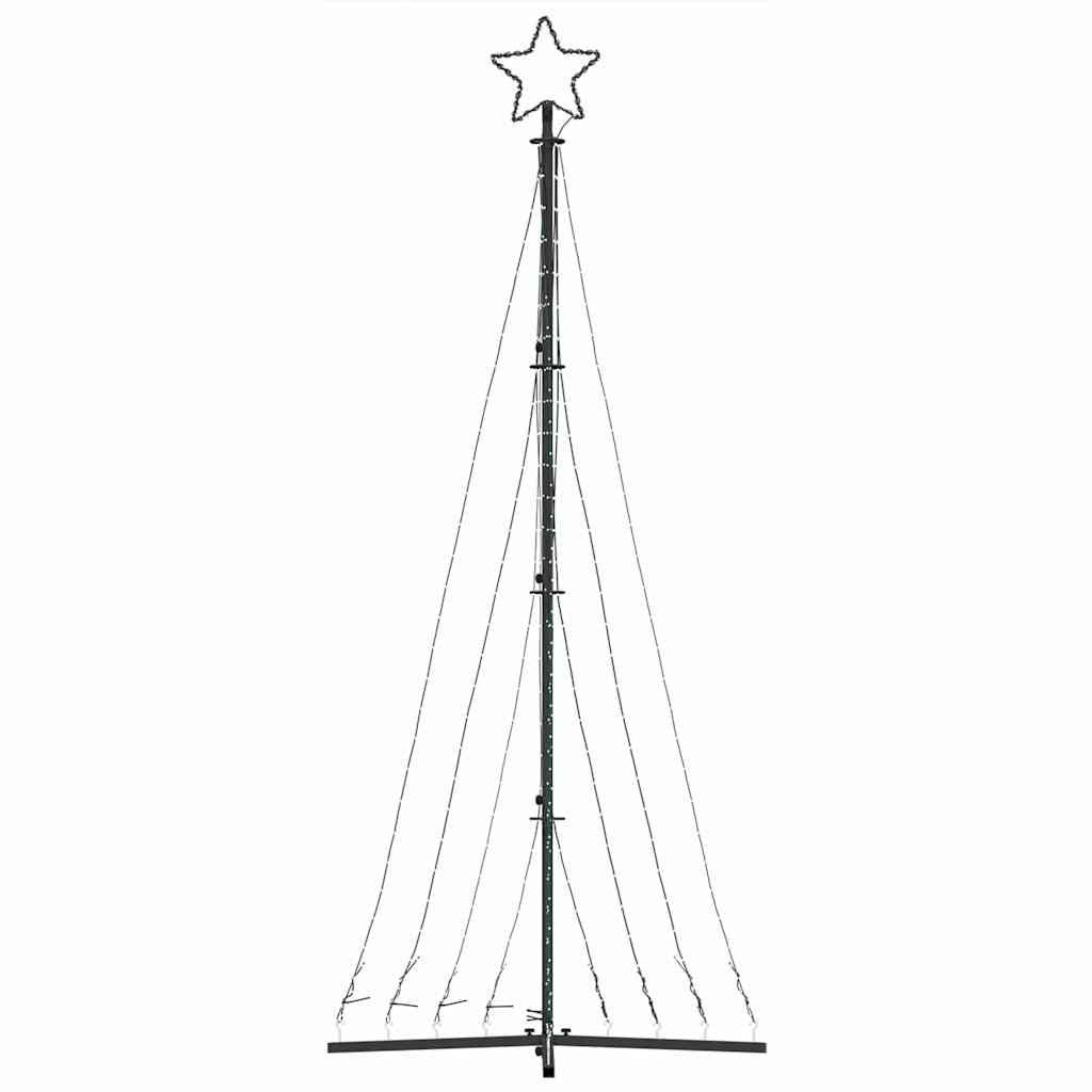Albero di Natale a LED 447 LED Bianco Caldo 249 cm - homemem39