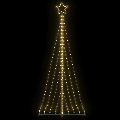 Albero di Natale a LED 447 LED Bianco Caldo 249 cm - homemem39