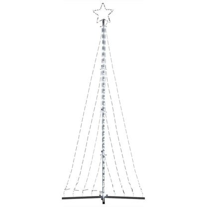 Albero di Natale a LED 447 LED Bianco Freddo 250 cm