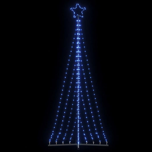 Albero di Natale a LED 447 LED Blu 250 cm