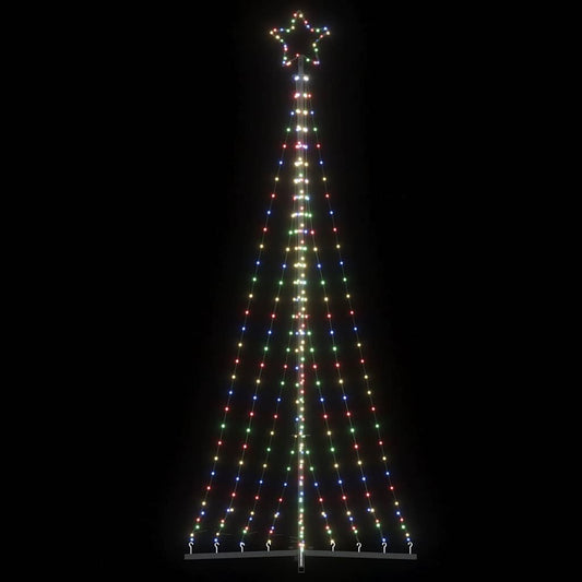 Albero di Natale a LED 447 LED Colorato 250 cm