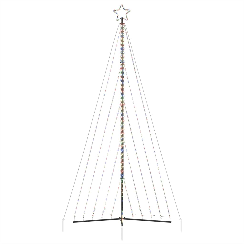 Albero di Natale a LED 570 LED Colorato 399 cm - homemem39